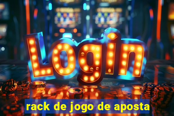 rack de jogo de aposta